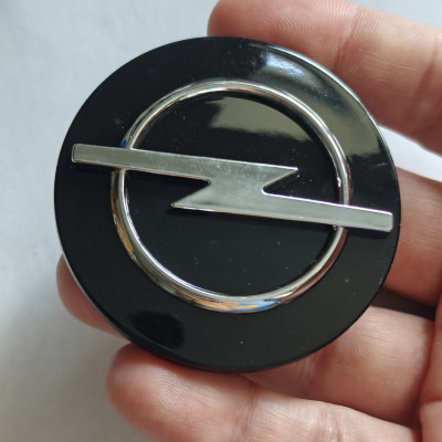 Ковпачки (заглушки) у диски Opel чорні 60\59мм 09127953